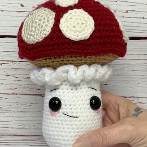 CROCHET PATTERN ONLY Mushroom Family Crochet pattern only