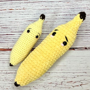 CROCHET PATTERN ONLY Crochet Banana Plush amigurumi