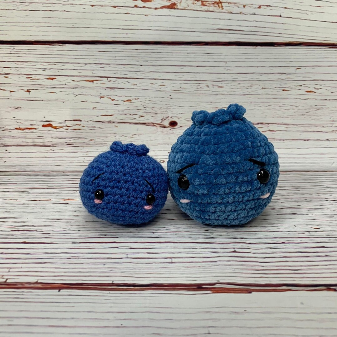 CROCHET PATTERN ONLY Blueberry Crochet Amigurumi Pattern - Etsy