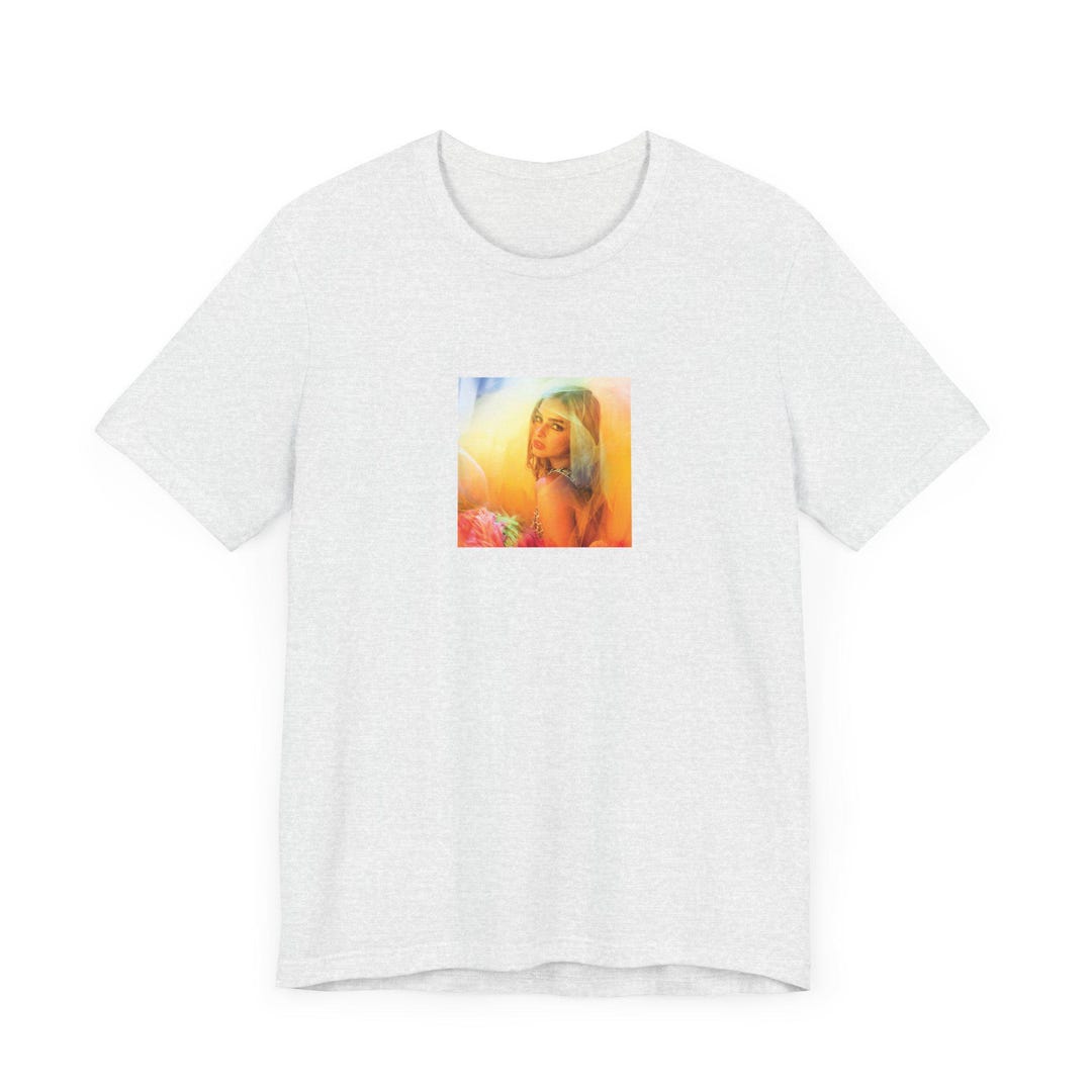 Addison Rae Addison Album Cover Tee - Pop Star Graphic T-shirt Music ...