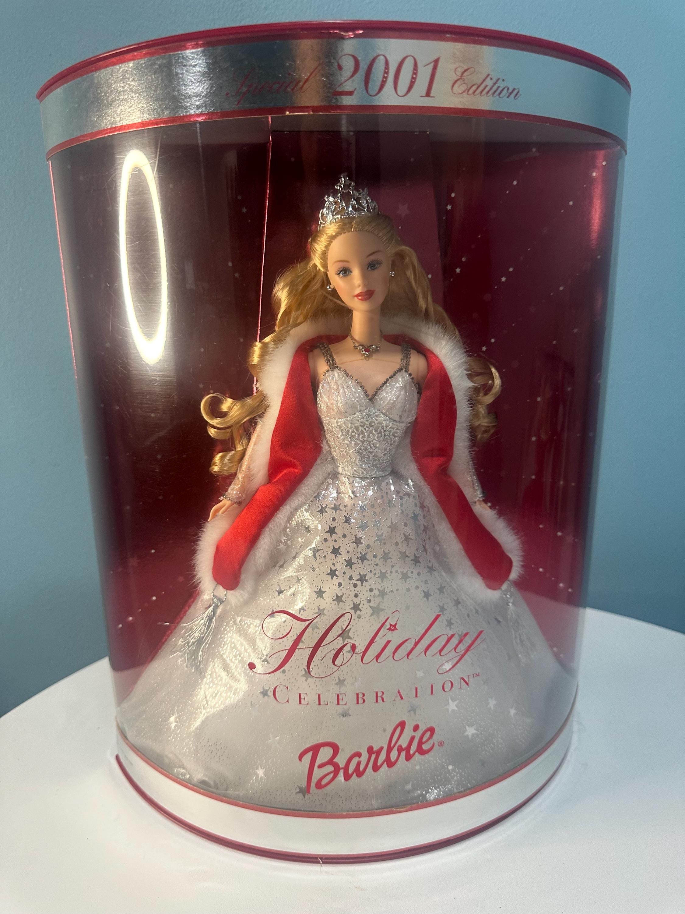 2001 Barbie Holiday Celebration Doll Special Edition - Etsy