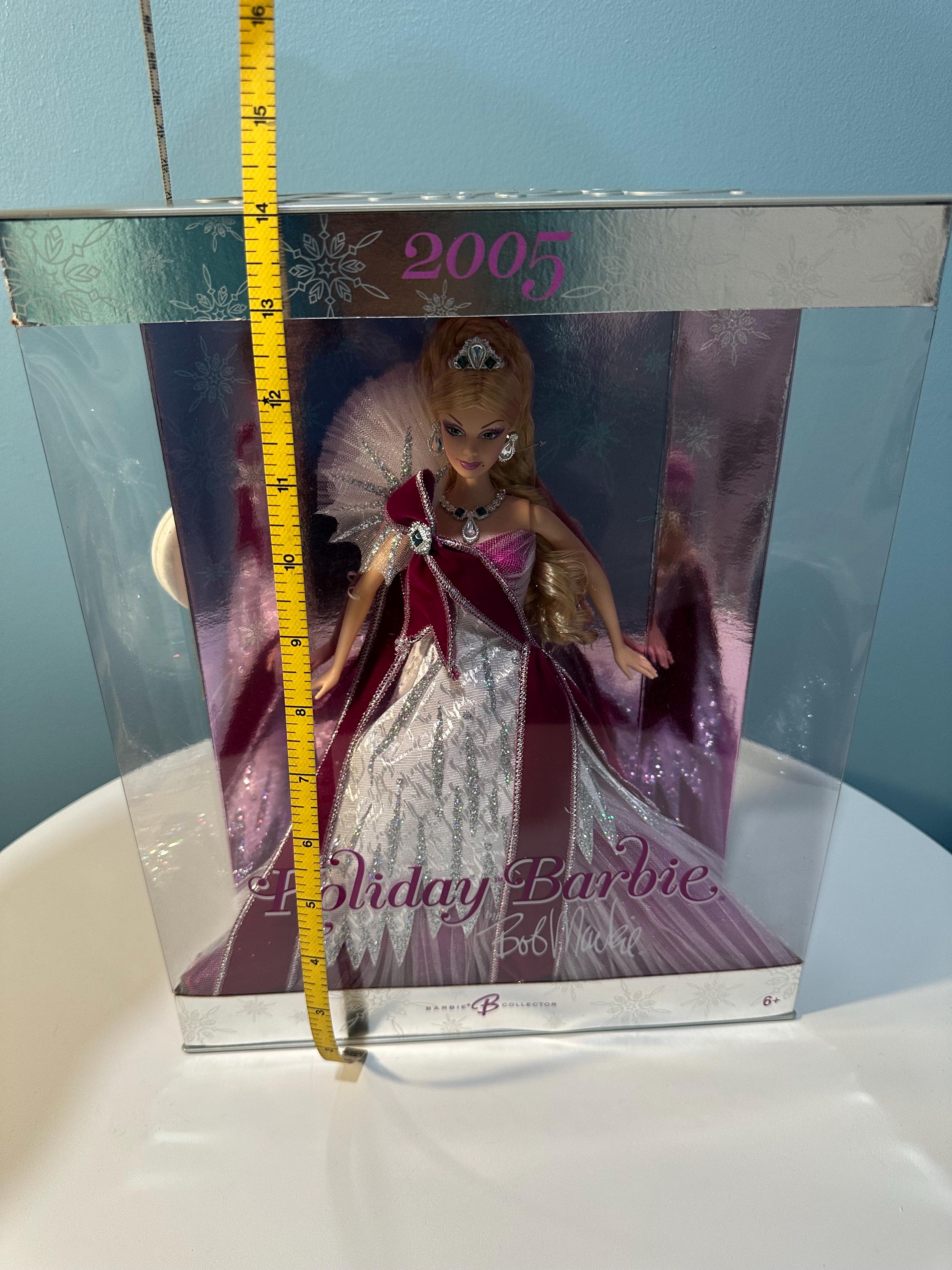 Mattel Barbie Collector Holiday 2005 Doll Designed By Bob Mackie NIB - View #9
