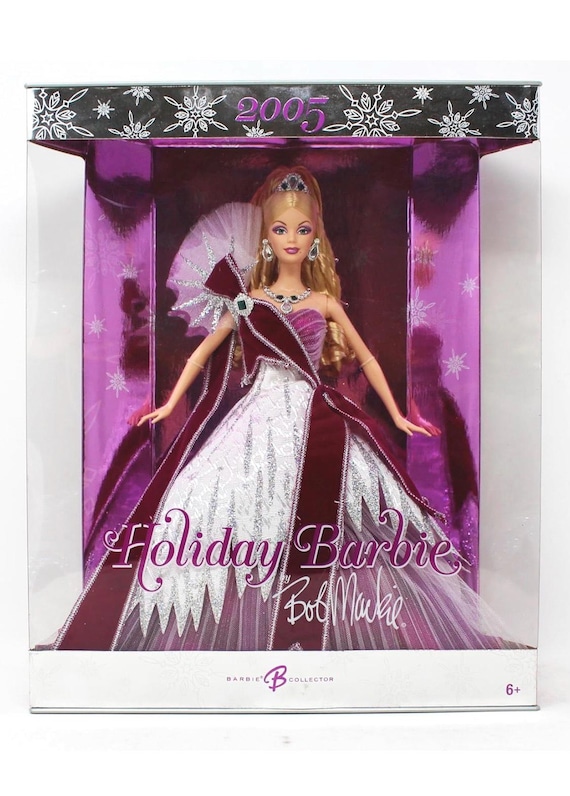 2005 Barbie Doll Holiday Collector Designed by Bob Mackie - Etsy