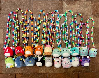 Squishmallow Kandi Necklaces
