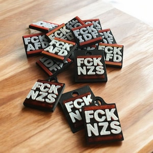 FCK NZS AFD keychain
