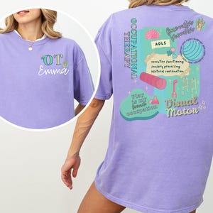 Occupational Therapy Shirt, Comfort Colors Occupational Therapist T-Shirt, OT Assistant Tee, COTA Shirt, Ot Gift Tee, Pediatric OT Shirt