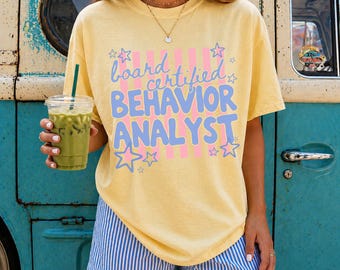 RBT Shirt, Comfort Colors Registered Behavior Technician T-Shirt, ABA Therapy Tshirt, Behavioral Analysis Therapist Crewneck,Future BCBA Tee