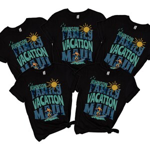 Family Vacation 2025 T-shirt, Custom Family Vacation Shirts, Custom Vacation Shirts, Family Matching Vacay Tees, Family Beach Trip Shirts