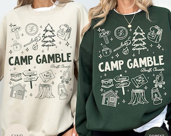 Vintage Custom Camp Party Shirt, Mountain Camp Crewneck,Camping Sweatshirt, Camp Theme Lake Retro Camping Sweater, Comfortable Camping Shirt