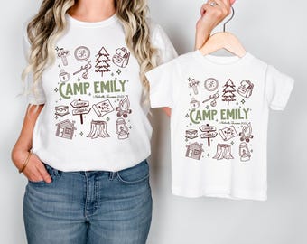 Vintage Custom Camp Party Shirt, Mountain Tee Camp, Camping Tees, Camp Themed Lake Shirts, Retro Camping Tee, Comfortable Camping Shirts