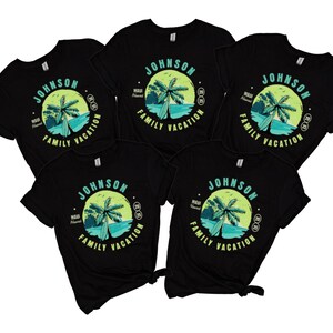 Family Vacation 2025 T-shirt, Custom Family Vacation Shirts, Custom Vacation Shirts, Family Matching Vacay Tees, Family Beach Trip Shirts