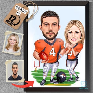 Baseball Couple Gifts Custom Couple Bobbleheads for baseball fans, Cool Anniversary Wedding Gifts, Personalized Bobbleheads Made From Photo