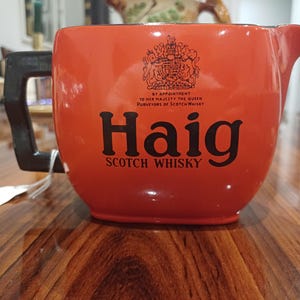 Vintage Haig Scotch Whiskey Jug, made in England