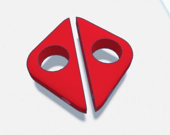 Soporte para cortinas tipo palo de escoba: accesorio minimalista para varillas estándar.