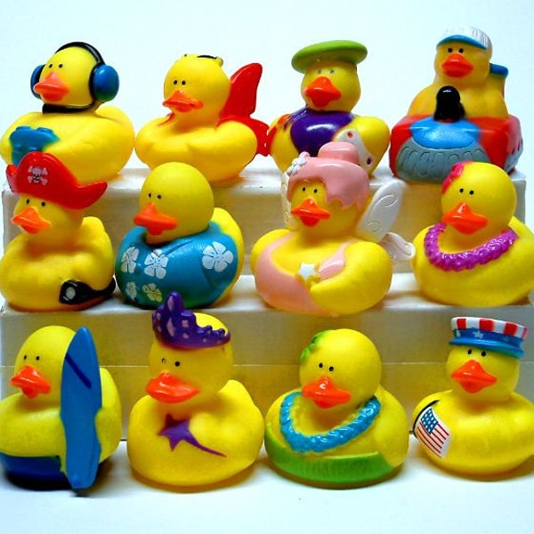 CRUISE RUBBER DUCKS-Cruise Ship Game-Jeep Duck Game-Birthday Party -Rubber Ducks-Bathtub Ducks-Duck Race- Party Favors-Duck Collector