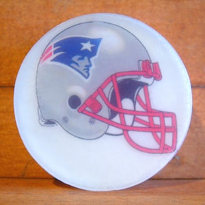 New England Patriots - Super Bowl-2 Layer Glycerin Soap - Super Bowl Party-Super Bowl Sunday- Patriots Fan-Football Fan-Football-Sport Soap-