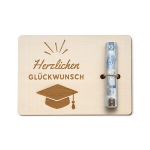 Karte Doktortitel Geschenk Master Abschluss Geldgeschenk