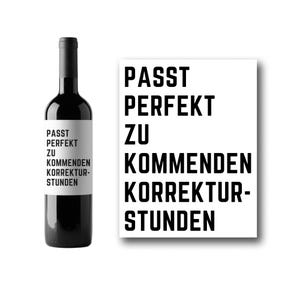 Weinetikett Referendariat bestanden Geschenk angehende Lehrer Lehrerin Lehramt Studium