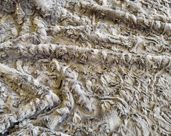 Shannon Fabrics-Luxe Cuddle Paisley- grey. Minky fabric, textured and so soft!