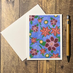 de motif floral coloré de Zazzle.be Liste d'envies Vous avez des idées ? Fleurs peintes à la main | anniversaire, merci, je pense à vous | Message personnalisé | À l'unité ou en coffret