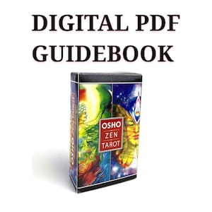 Descarga digital en PDF del Tarot Zen de Osho / Guía de crecimiento espiritual y filosofía zen / Lecturas de cartas del tarot, atención plena, paz interior