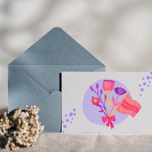 Cartão postal feminista “Mulheres apoiando mulheres” – Download digital para o Dia da Mulher e mais