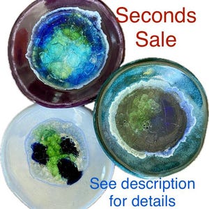 SECONDS SALE !!! - 2 FOR 1 - Butterfly Puddler dish - butterfly feeder - read description for color choices.