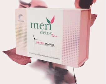 Mélange de thé détoxifiant Meri | Feuilles mobiles botaniques naturelles | Mélange Rituel Quotidien