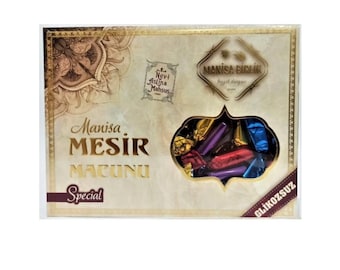 Bâtonnets de pâte Manisa Mesir Macunu | Gâterie botanique traditionnelle sans sucre