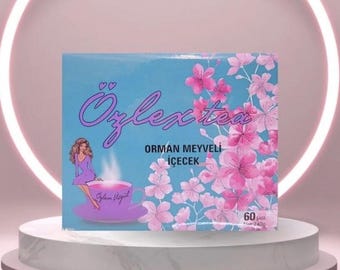 Té Ozlex - Bebida desintoxicante de frutos del bosque 1 caja - 60 sobres