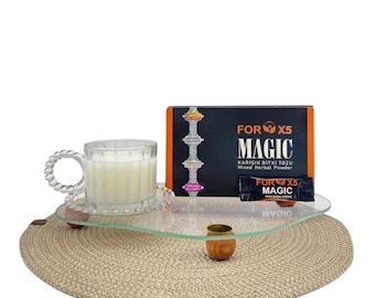Pour X5 sachets magiques de poudre à base de plantes, approvisionnement 30 jours (arôme lait en poudre)