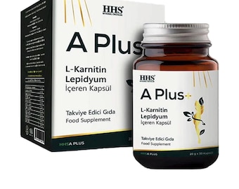 HHS A1 Gélules de mélange de L-carnitine Lepidium | Complément alimentaire sans saveur (30 unités)