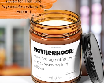Personalized Soy Candle, Custom Gift, Mothers Day Gift, Mom Candle, Birthday Candle, Candle Gift, Funny Gift For Mom, Joke Candle, Gag Gift