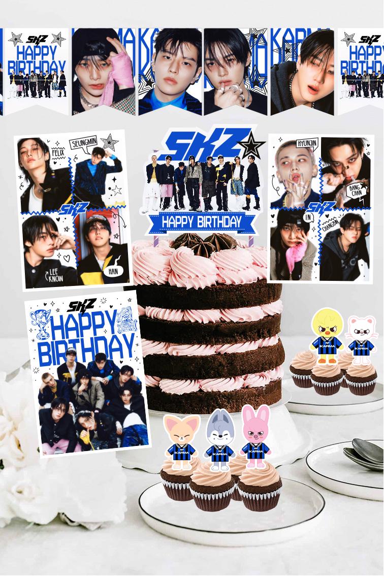 Skzoo Cake Birthday - Etsy Canada