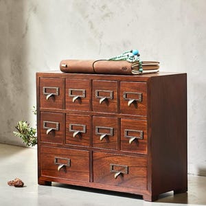 Tea Storage Cabinet Vintage - Etsy