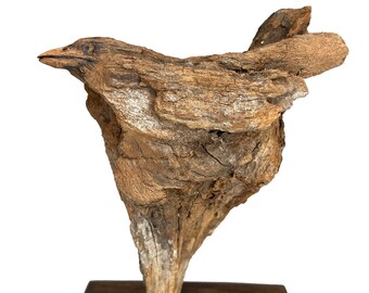 Stop Over Original Bird Sculpture by Rick Cain 2021
