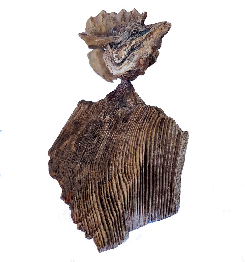 King Fish Original Rick Cain Wooden Sculpture 2021 image 3