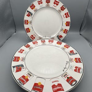 Campbells Soup Plate - Etsy