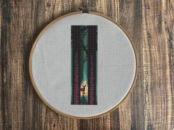 Assassin's Blade Inspired Bookmark Cross Stitch Pattern: Detailed PDF (Digital Download Only)