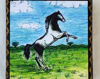 Pinto Pony Art Panel