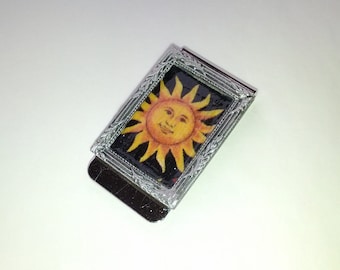 Smiling Sun Money Clip