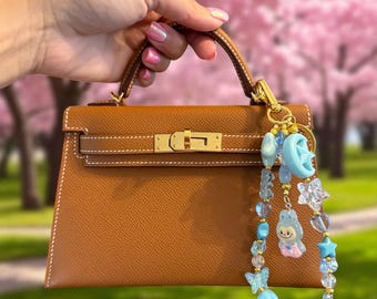 Llavero de monstruo Kawaii: Colgante colorido para bolso estilo Y2K
