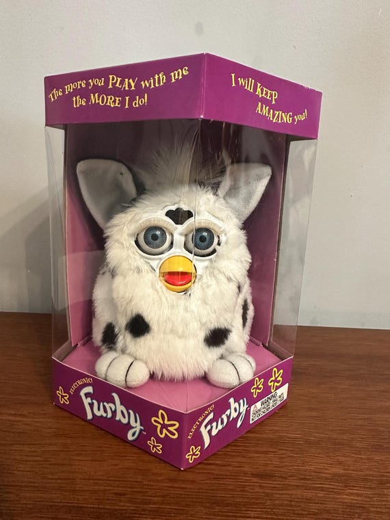 Vintage Dalmatian Furby 1998 Model 70-800, New in Box - Etsy