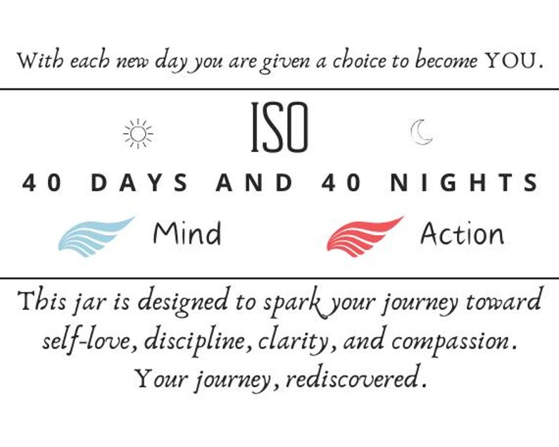Self-care Affirmation Jar: Daily Wellness & Mental Health Gift for Mind ...