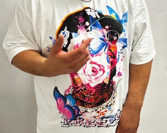 Chris Brown Shirt, R & B Musik T-Shirt, Hip Hop Vintage Style Shirt, Konzert Fan Merch Grafik T-Shirt, Streetwear Musik T-Shirt Geschenk (kleinerer Druck)