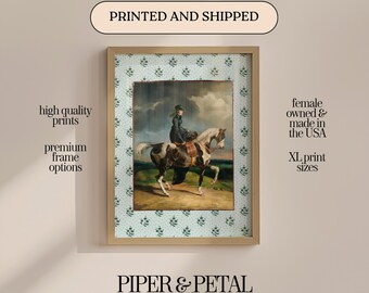 Regal Woman Print: Vintage Wall Art (Framed, Matte, or Digital)