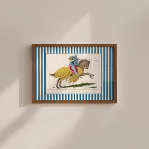 Vintage Knight Wall Art, Digital Download (Nursery and Boys’ Room) image 1