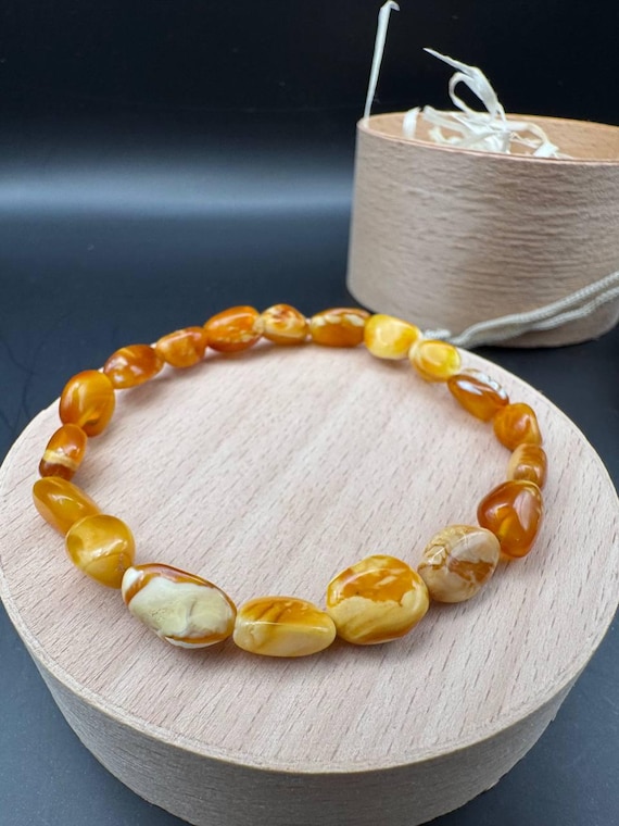 Bracelet Ambre Brut - Boutique Histoire De L'ambre