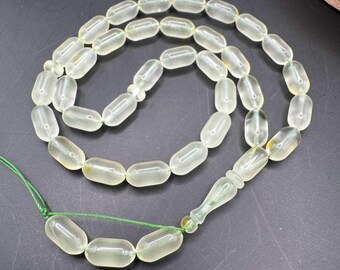 Rosario de ámbar báltico natural: 33 cuentas para oración musulmana