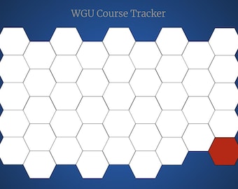 DIY WGU Course Tracker